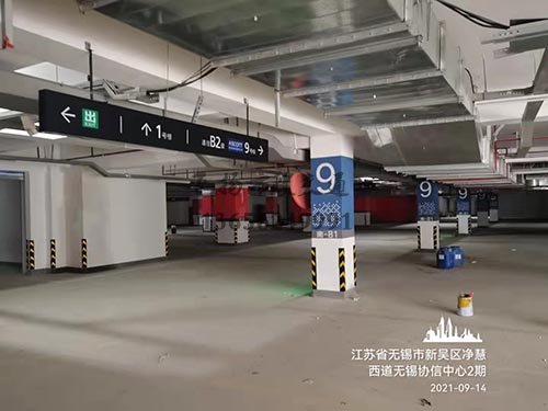 無錫交通標(biāo)線哪家最好？飛揚(yáng)市政無錫車位劃線項(xiàng)目順利完工