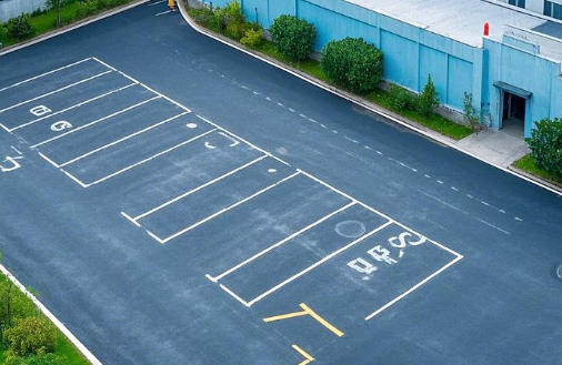 道路劃線，車位劃線，停車位劃線